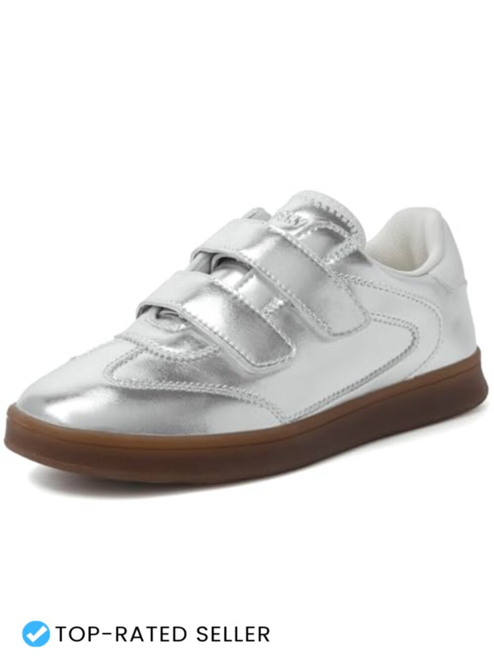 Women's Velcro Strap Sneakers Memory Foam Insole Non-Slip Lightweight Walking
